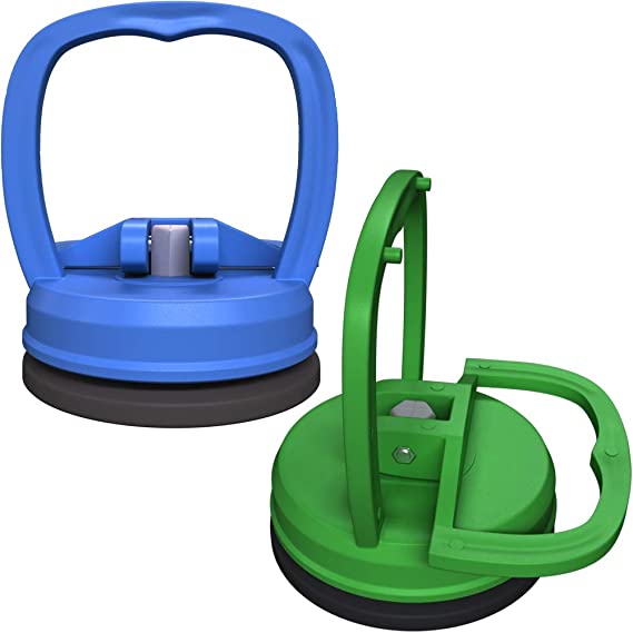 Suction Cup Mini dent Puller Screen Opening Tool for ipad Removal Cups for iPhone iMac Computer Repair Tool kit Phone Repair Suction Cup (Bluegreen)