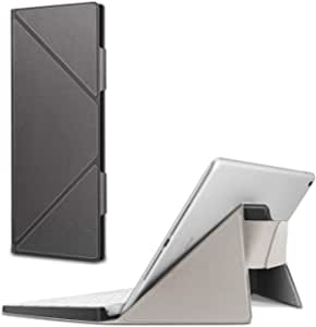 Fintie Carrying Case Compatible with Apple Magic Keyboard (MLA22LL) - Slim Lightweight Protective Standing Cover Working with iPhone/iPad/iPad Pro/iPad Air/iPad Mini/iMac, Silver Gray