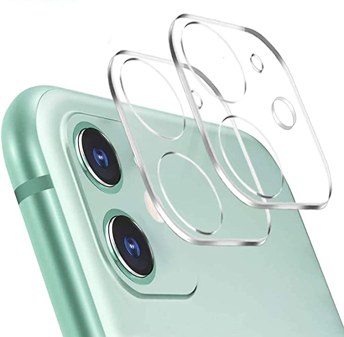 [2Pack] Camera Lens Protector for iPhone 11 Tempered Glass, Anti-Scratch Easy Install Ultra Transparency