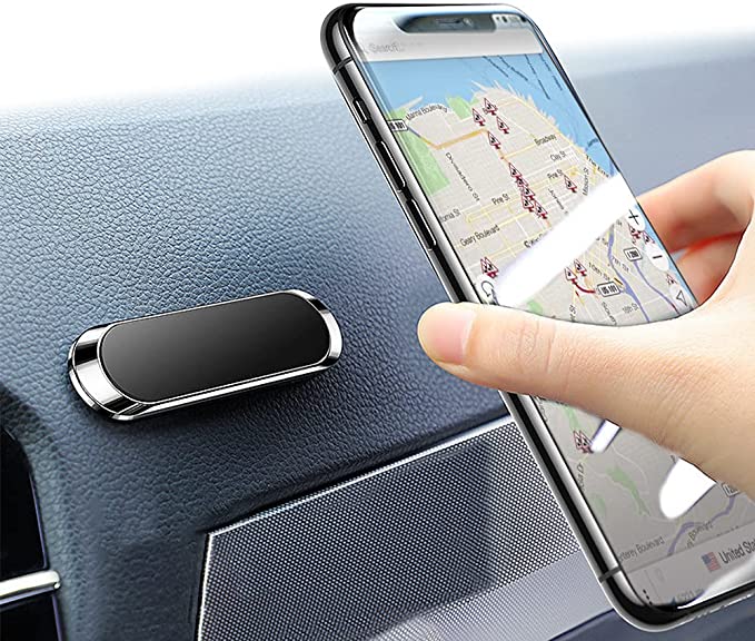 JIEJIE-JJ Magnetic Phone Holder for Car, Strong Magnetic Support, 360° Rotation & Degrees View, Universal Dashboard Holder for All Smartphones