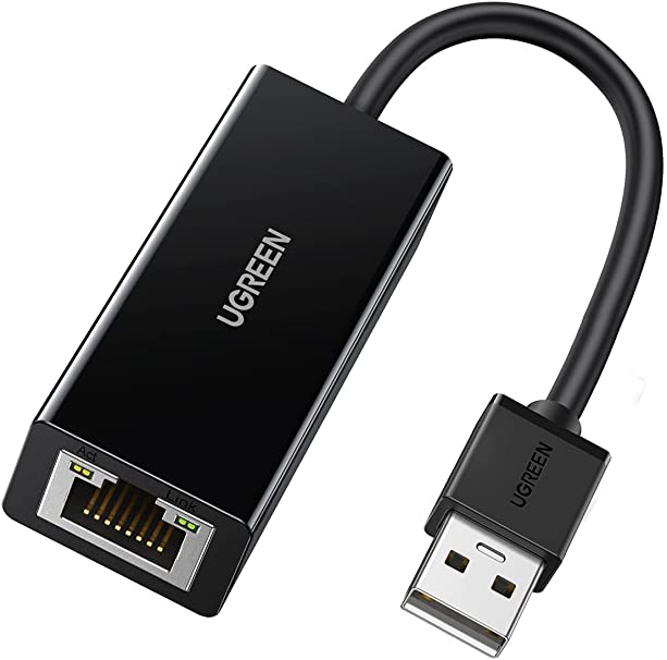 UGREEN Ethernet Adapter USB 2.0 to 10 100 Network RJ45 LAN Wired Adapter (cr110)