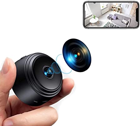 AUSHA® WiFi Camera with Audio and Video Live Feed ,1080P CCTV Cam Wireless with Cell Phone App, Motion Detection,IR Night Vision