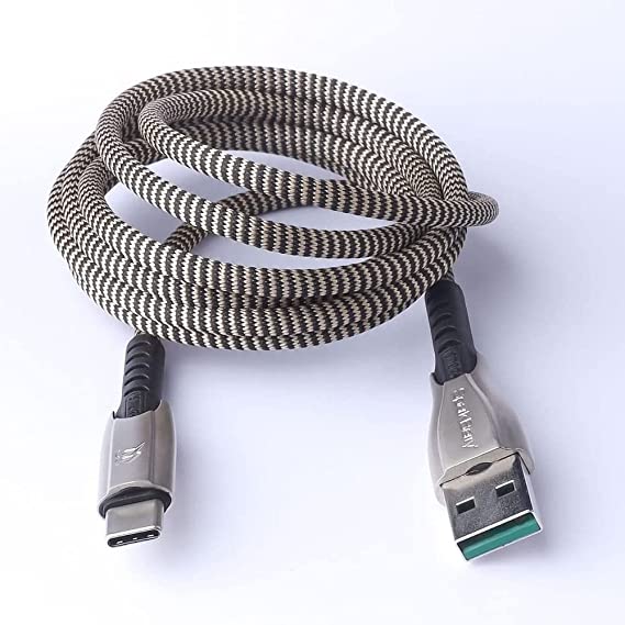 Sparkber® Cable for Smartphone Supercharge Canvas 1.2 Gold