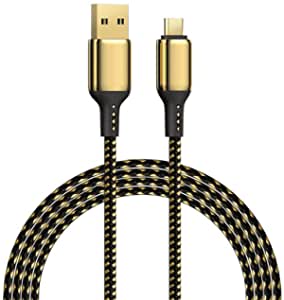 WIWU GD-102 USB To Micro 18K 20W Data Cable 1.2M - Gold