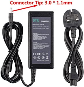 DTK 19V 2.37A 45W Laptop Charger for Acer Notebook Computer PC Power Cord Supply Lead AC Adapter Swift Chromebook Aspire Spin Travelmate series Connector:【3.0 x 1.1mm】