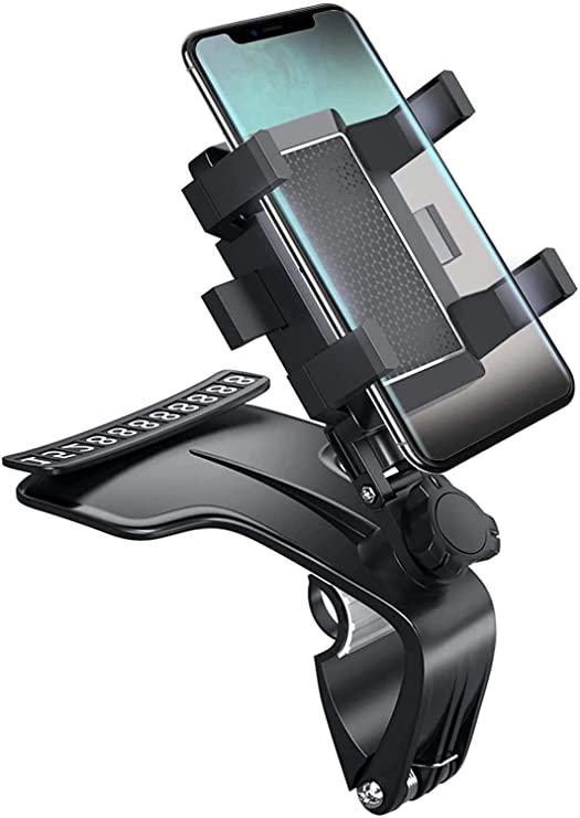 Car Dashboard Phone Holder Car Phone Holder Mount 1200 Degree Rotation Phone Holder Car Rearview Mirror Phone Mount Air Vent Phone Holder Car Vent Phone Mount Cell Phone Holder GPS Stand for Phones