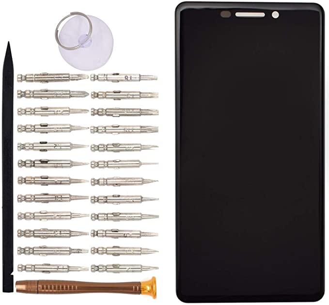 Goodyitou Display LCD Touch Digitizer Screen Assembly Replacement for Nokia 6.1 2018 Black