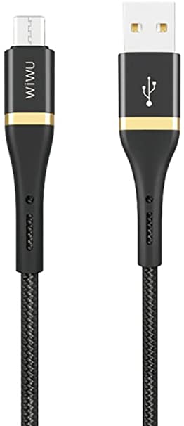 WIWU Elite Data Cable ED-102 2.4A USB To Micro USB 3M - Black