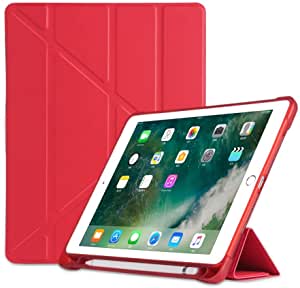 Silicone Smart Case For iPad mini 6 (red)