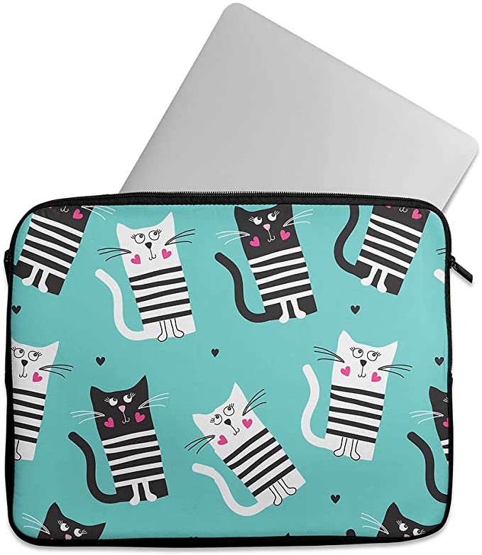 laptop sleeve 15.6 & 15 inch Protective Case with Zippe Carrying Bag laptop sleeve laptop sleeve laptop sleeve laptop sleeve 15.6 & 15 inch -Tat Casual Printed Laptop Sleeve 33