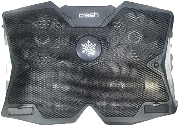 Crush Laptop Notebook Cooling Station with 4 Silent Fans and USB Port