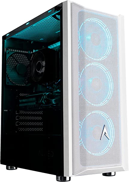 Allied Gaming Patriot Desktop PC: AMD Ryzen 5 3400G (4.2 Max Boost), AMD Radeon RX Vega 11, 8GB 3200MHz, 240GB SSD, B450 Max Motherboard, 550 Watt Power Supply, ARGB Fans, WiFi Ready