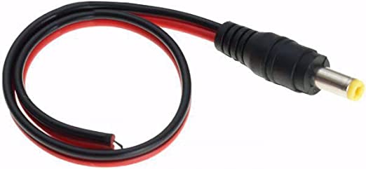 Y-Tech YT-99 Male Power Jack Connector - Black Red (10 Pack)