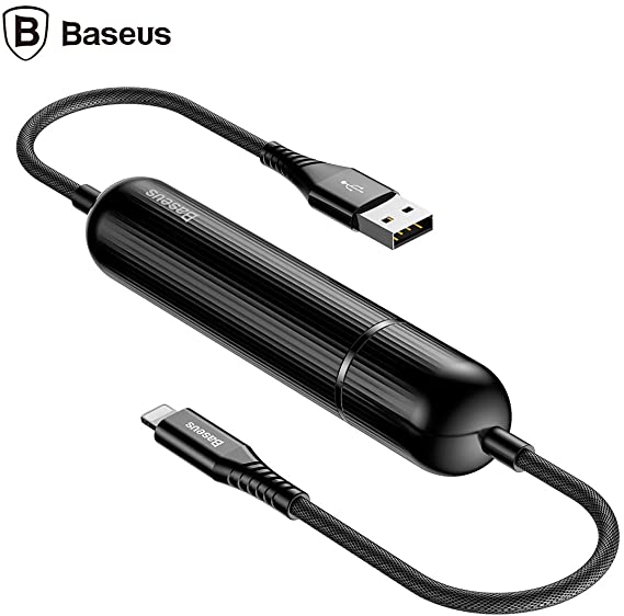 Baseus Energy Two-in-one Power Bank Cable Black