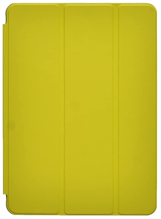 Smart Leather Full Protective Tablet Cover Hard Case With Stand For Apple Ipad 5 9.7 Inches - Yellow