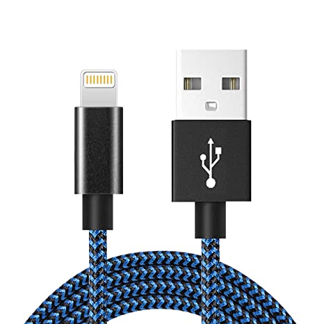 Apple MFi Lightning Cable iPhone Charger Cable [3Pack-6FT] for iPhone 12 Pro MAX Mini 11 Pro X XS XR iPad iPod USB Cord Fast Long Car Charging Cable