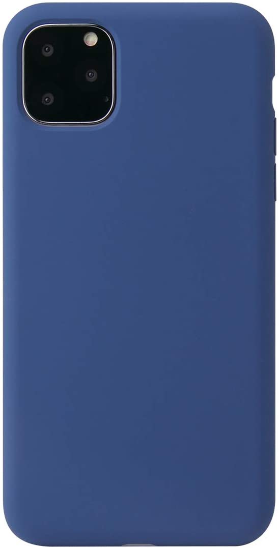 RUITHANK iPhone 11 Case, Silicone Ultra Slim Shockproof Phone Case with [Soft Anti-Scratch Microfiber Lining], 6.1 inch, Cobalt Blue