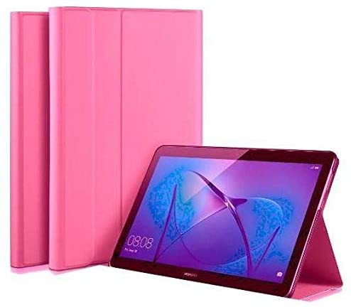 Book Cover Case For Lenovo Tab E10 TB-X104X -Pink