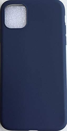 Maxx4Less for iPhone 11 PRO Ultra Slim Light Frosted Silicone Cell Phone case Scrub Solid Transparent TPU Cover (Matte Navy Blue)
