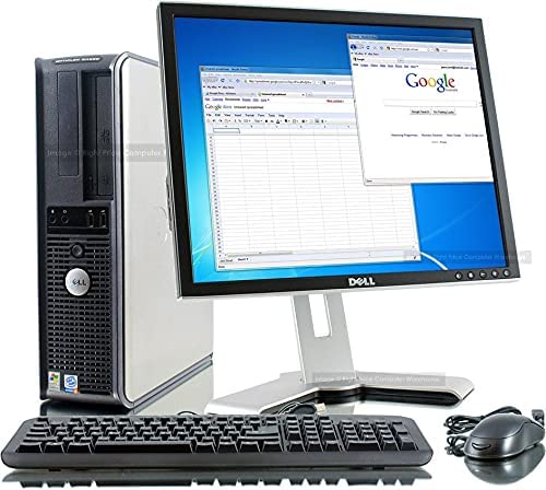 Dell Slim Desktops. 3G /6 /4G ram /250G Hard/Lcd 19in/Speaker/ k &m)