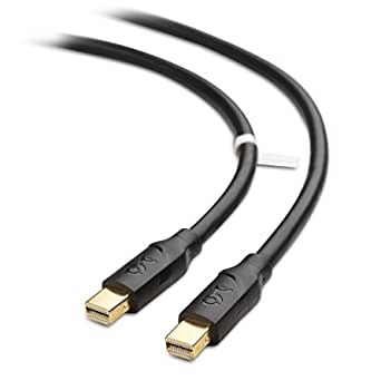 Cable Matters Mini DisplayPort to Mini DisplayPort Cable (Mini DP Cable) in Black 1m - 4K Resolution Ready