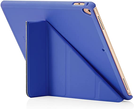 Pipetto Origami iPad Case Pro 12.9" (2nd Gen) with 5 in 1 stand & auto sleep/wake function Royal Blue
