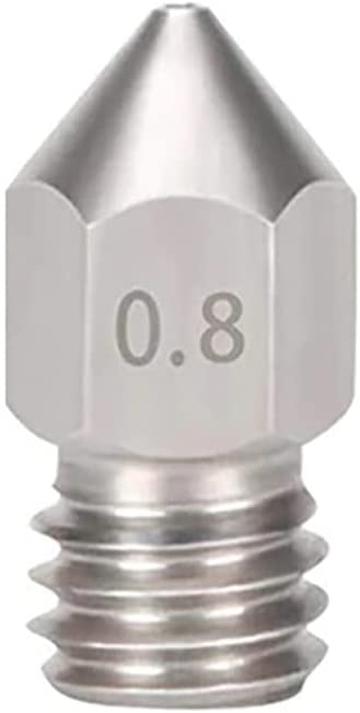 1 pcs 3D Printer Extruder Nozzles 0.8 mm Stainless Steel