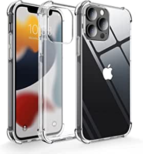Yoyamo Compatible with iPhone 13 Pro Max Case,iPhone 13 Pro Max Phone Case Cover Military-Grade Drop Protective Flexible Frame Air Armor Clear Case for iPhone 13 Pro Max（iPhone 13 Pro Max）