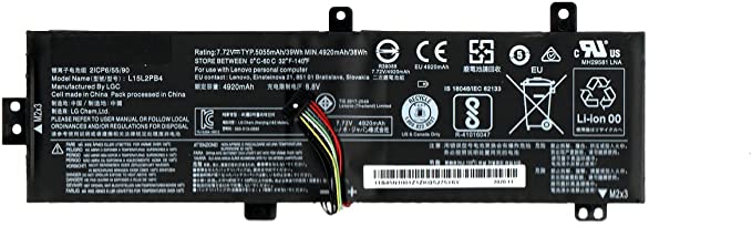 Downtown Battery For Laptop Models Lenovo IdeaPad 510-15ISK 310-15ISK 310-15IAP 310-15ABR L15L2PB5 L15M2PB5 L15C2PB5
