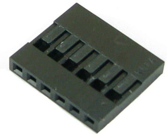 PH-18 (6 Pin 0.100" Header Crimp Connector Housing-Single Row) (Pack Of 25)