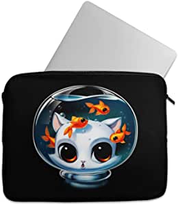 laptop sleeve 15.6 & 15 inch Protective Case with Zippe Carrying Bag laptop sleeve laptop sleeve laptop sleeve laptop sleeve 15.6 & 15 inch -Tat Casual Printed Laptop Sleeve 12