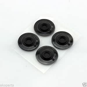 Laprite Bottom Rubber Case Foot/Feet for Apple MacBook Pro 33.02cm, 38.1cm, 43.18cm (13" 15" 17") (Models from 2008-2011) - A1278 A1286 A1297 - Set of 4 PCs