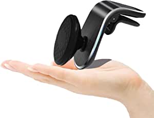 Car Phone Holder Upgraded Magnetic Air Vent Car Mount for iPhones,Samsung Galaxy, Google Pixel, Nexus, OnePlus, Huawei and More Black