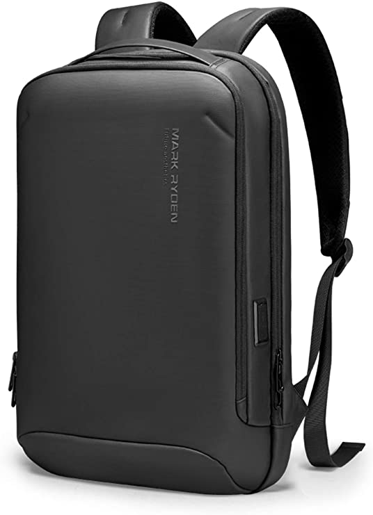 【2021NEW】Laptop Backpack ,MARK RYDEN Slim Durable Lightweight Business Bag With USB Charging Port Fit 17.3inch PC For Men Hard Shell Waterproof Backpack
