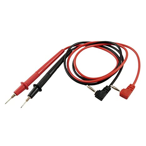 Pair of Multimeter Test Probe Leads Banana Plug Connectors 1000V 10A