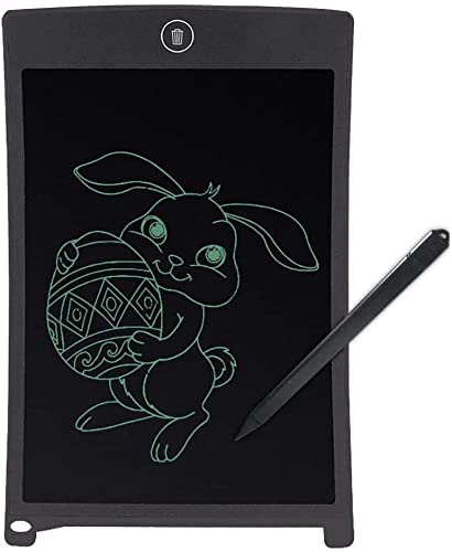 LCD Writing Tablet, Electronic Drawing Tablet, 8.5 Inch, Drawing & Writing Pad Drawing Board for Kids & Adults at Home, School & Office (Black)