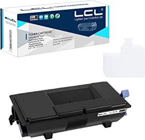 LCL Compatible Toner Cartridge TK3100K TK3100 TK-3100 1T02MS0NL0 12500Pages (1Black) Replacement for Kyocera FS-2100D Kyocera FS-2100DN Kyocera ECOSYS M3040DN and Kyocera ECOSYS M3540DN