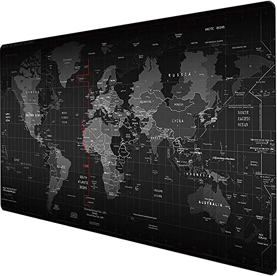 Gaming Mouse Pad Extended Large Desk Mat 35.4x15.7 Inch Non-Slip Mouse Mat (90x40 Colorlion005)