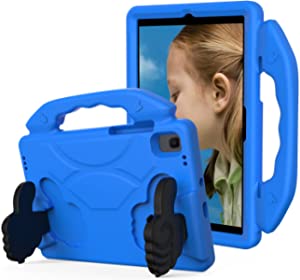 AVAKOT Shockproof Case for Samsung Galaxy Tab A8 10.5 inch 2022 Model (-X200/X205/X207),Kids Friendly Lightweight Convertible Handle Stand Proctive Cover for Galaxy Tab A8 10.5 inch 2022-Blue