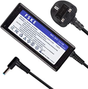 FSKE 65W Laptop Charger for HP Pavilion probook 470 g5 255 EliteBook 840 G3 HP Stream 14 Spectre X360 710412-001 19.5V 3.33A notebook AC Adapter Power Supply Cord Connector 4.5 x 3.0mm