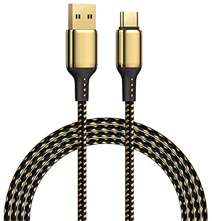 WIWU GD-101 USB To Type-C 18K 20W Data Cable, Golden - 2m