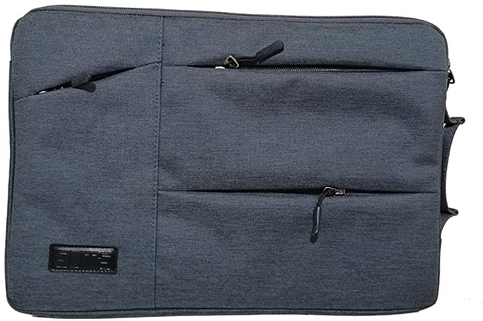 Sleeve Bag for Laptops/Tablets up to 15.6 inch | lining court | waterproof fabric | dark gray color | TRS15002