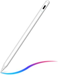 Stylus Pen for iPad, Upgraded Tip Tilt Sensitivity iPad Pencil for iPad Pro 2021 11/12.9 Inch(2018-2021), iPad 8th Generation, iPad 7/6th, iPad Air 4th/3rd, Palm Rejection Magnetic Stylus Pen