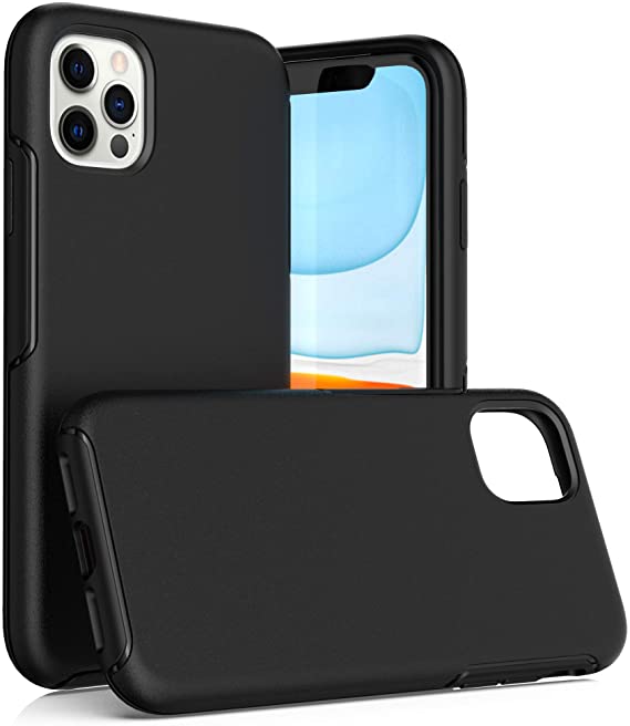 Krichit Ongoing Series Compatible with iPhone 11 Pro Max case, Anti-Drop and Shock-Absorbing case Compatible with 6.5-inch iPhone 11 Pro Max case (iPhone 11 Pro Max, Black)