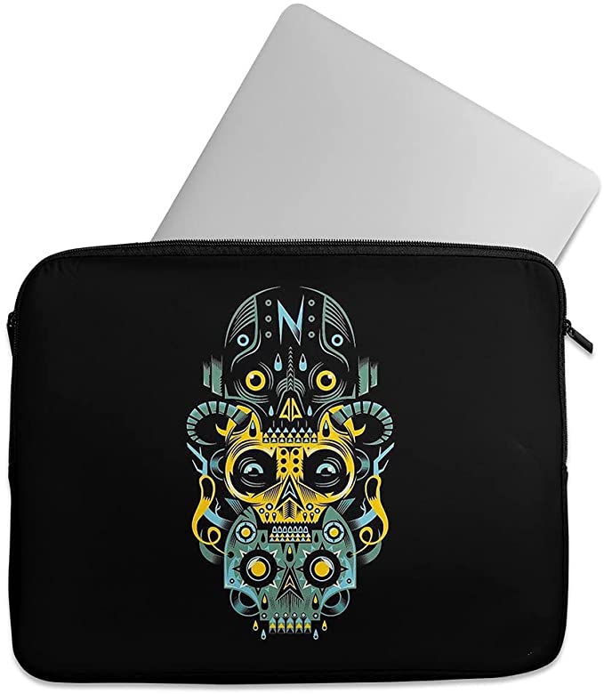 laptop sleeve 15.6 & 15 inch Protective Case with Zippe Carrying Bag laptop sleeve laptop sleeve laptop sleeve laptop sleeve 15.6 & 15 inch -Tat Casual Printed Laptop Sleeve86