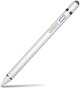 URSICO Stylus Pen for Apple Pencil 2018-2021 with Palm Rejection,2 in 1 Fine Tips, Pen for iPad Pen with iPad 8th/7th/6th, iPad Air 3rd/4th, iPad Pro 11''/ 12.9'', iPad Mini 5th