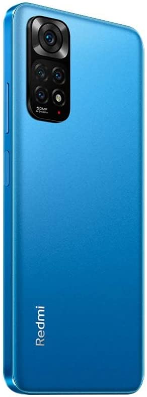 MI Redmi Note 11 Dual SIM, 128GB, 4GB RAM, 4G LTE - Twilight Blue