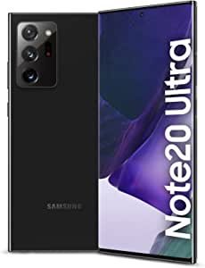 SAMSUNG Galaxy Note20 Ultra 5G Dual SIM Smartphone, 256GB Storage and 12GB RAM UAE Version, Mystic Black