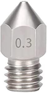1 pcs 3D Printer Extruder Nozzles 0.3 mm Stainless Steel