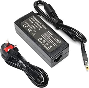 65W USB AC Adapter for Lenovo Flex 2 Flex 3 Yoga 11 11S Thinkpad X1 Carbon (Gen2/3/4) T440 T450 T470 E440 E450 ADLX45NDC3A ADLX45NLC3A ADLX45NCC3A ADLX45NCC2A ADLX65NCC2A ADLX65NDC2A UK Power Cord